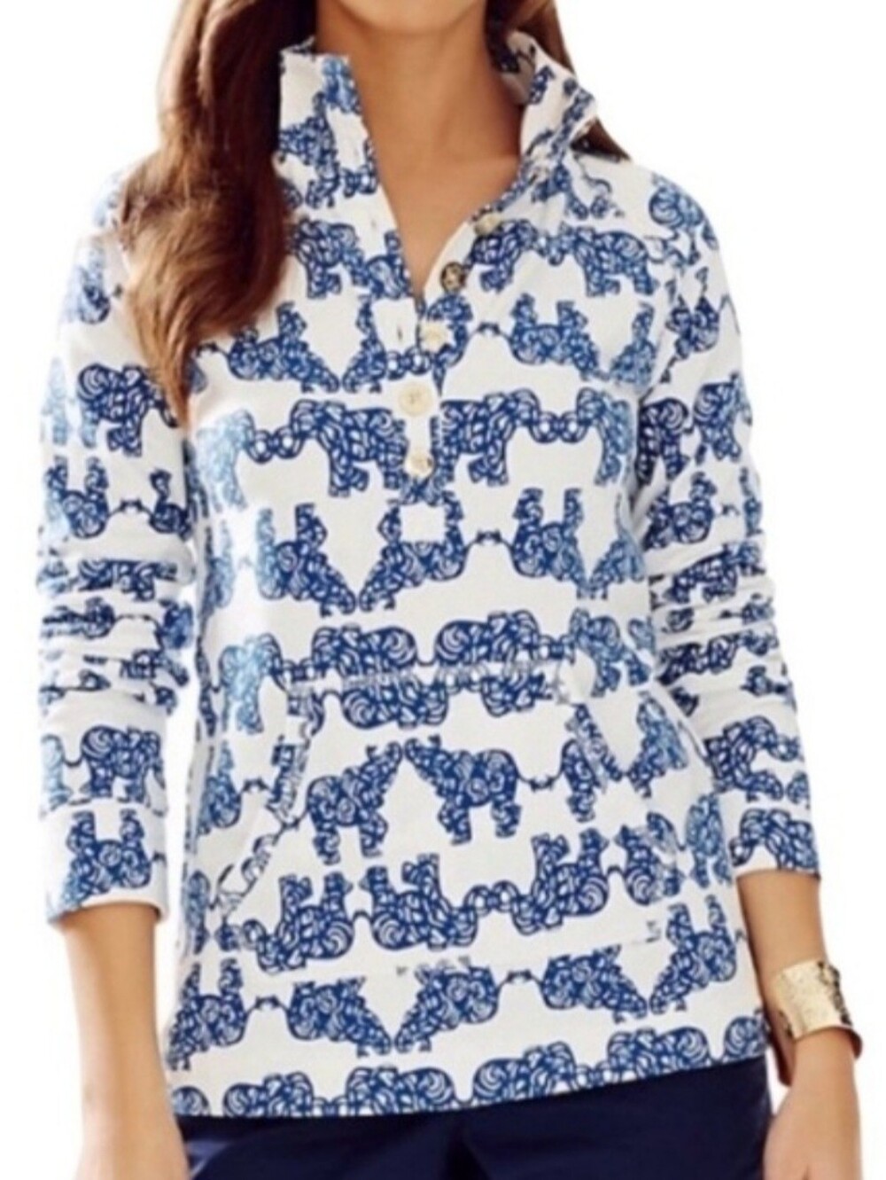 Lilly Pulitzer Elephant Popover XL